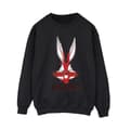 Miniatyrbilde 1 av 3: Looney Tunes Womens/Ladies Bugs England Face Sweatshirt