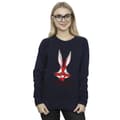Miniatyrbilde 2 av 3: Looney Tunes Womens/Ladies Bugs England Face Sweatshirt