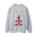 Miniatyrbilde 1 av 3: Looney Tunes Womens/Ladies Bugs England Face Sweatshirt