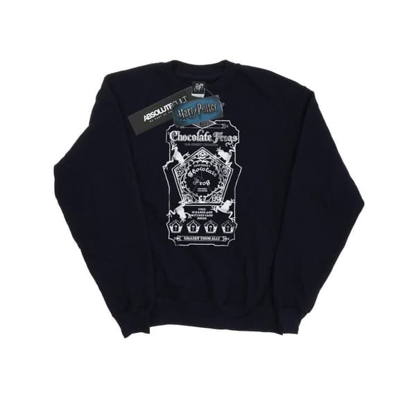 Harry Potter Womens/Ladies Chocolate Frogs Mono Label Sweatshirt