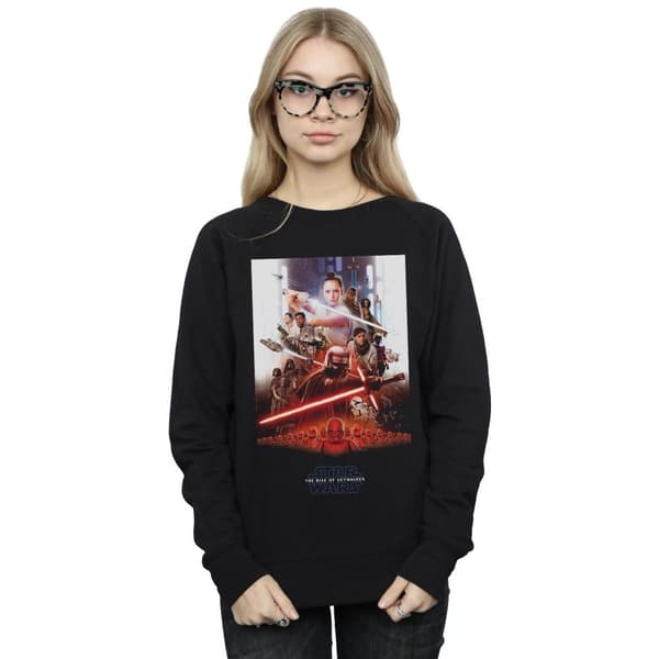 Star Wars: The Rise of Skywalker Womens/Ladies Star Wars The Rise Of Skywalker Poster Sweatshirt