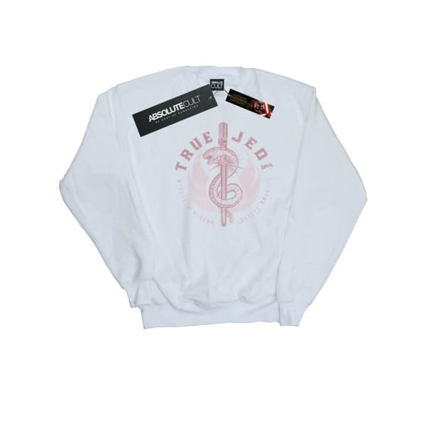 Star Wars: The Rise of Skywalker Mens Star Wars The Rise Of Skywalker True Jedi Sweatshirt White 4XL
