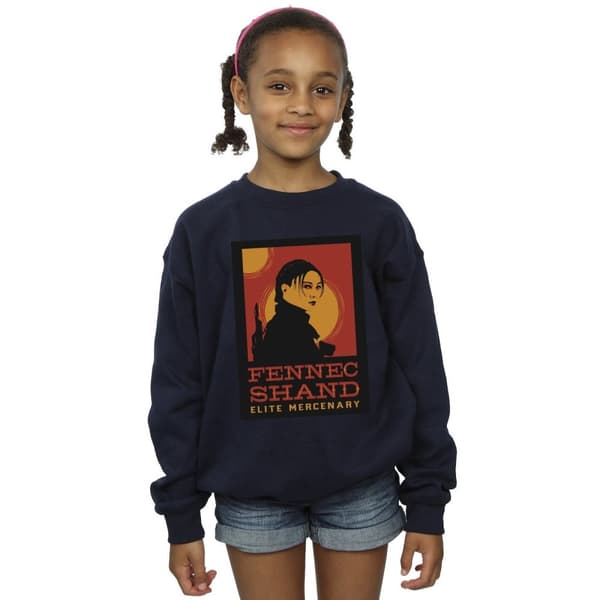 Star Wars Girls The Book Of Boba Fett Elite Mercenary Fennec Sweatshirt