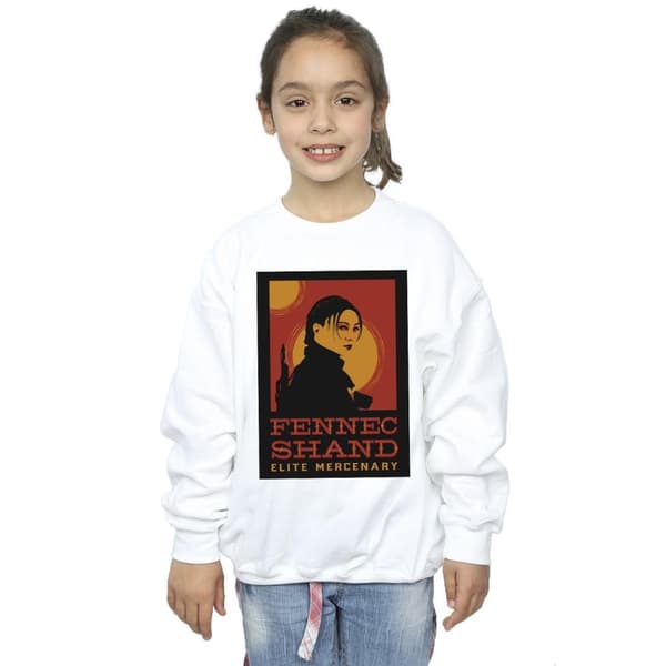 Star Wars Girls The Book Of Boba Fett Elite Mercenary Fennec Sweatshirt