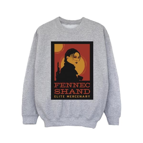 Star Wars Girls The Book Of Boba Fett Elite Mercenary Fennec Sweatshirt
