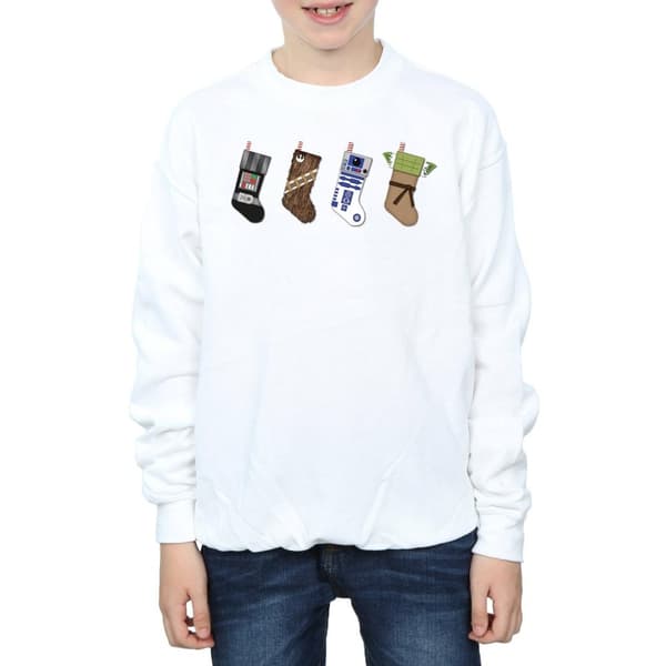 Star Wars Boys Christmas Stockings Sweatshirt
