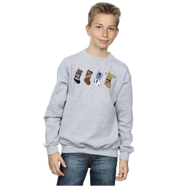 Star Wars Sweatshirt med julstrumpor för pojkar