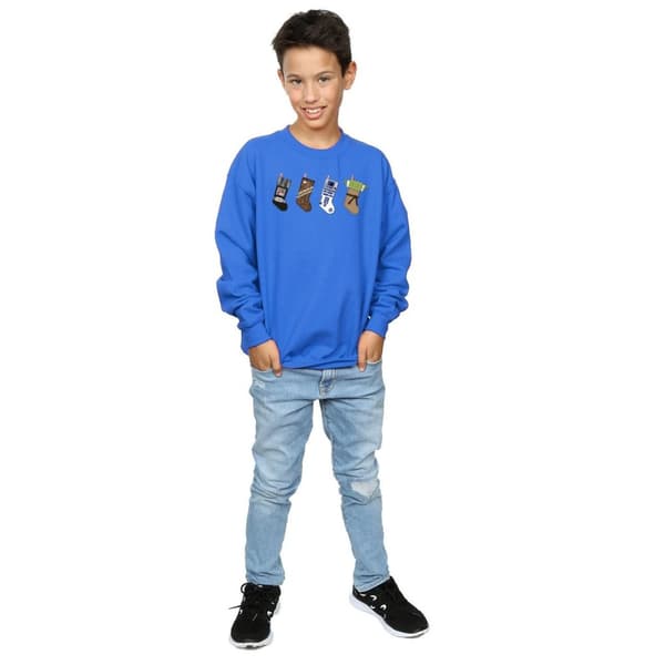 Star Wars Boys Christmas Stockings Sweatshirt