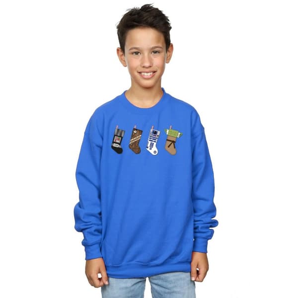 Star Wars Boys Christmas Stockings Sweatshirt