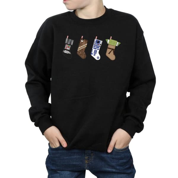 Star Wars Boys Christmas Stockings Sweatshirt