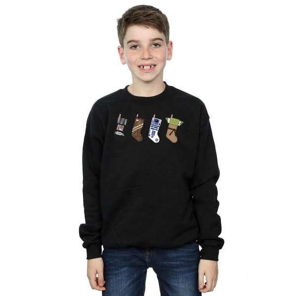 Star Wars Boys Christmas Stockings Sweatshirt