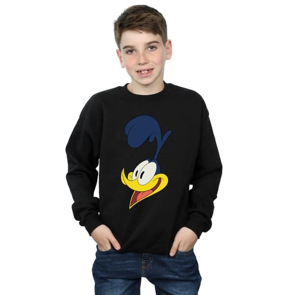 Looney Tunes Boys Road Runner Face Sweatshirt