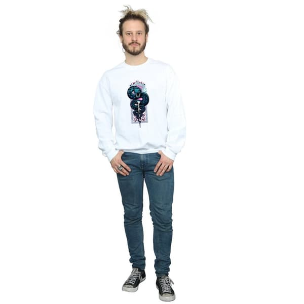 Harry Potter Neon Nagini Sweatshirt för herrar
