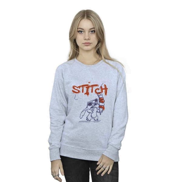 Disney Womens/Ladies Lilo & Stitch Ice Creams Sweatshirt