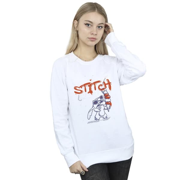 Disney Womens/Ladies Lilo & Stitch Ice Creams Sweatshirt