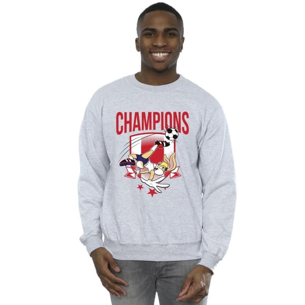 Looney Tunes Mens Lola Football Champions Sweatshirt