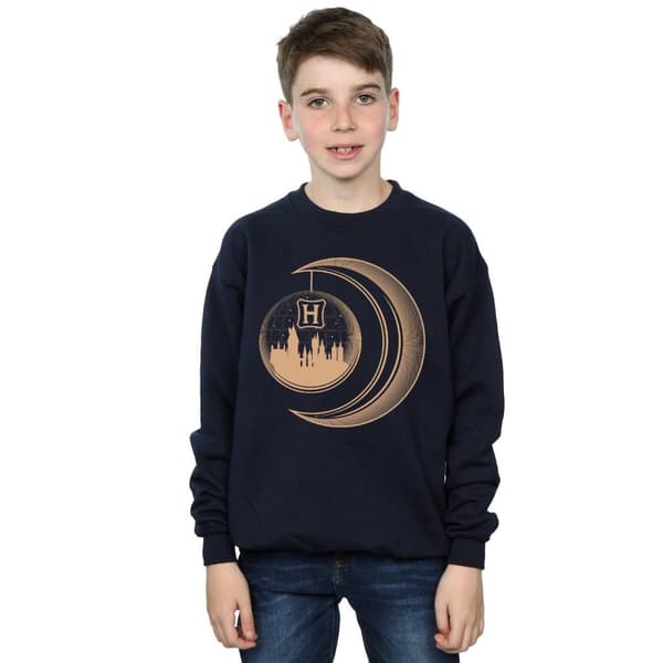 Harry Potter Pojkar Hogwarts Moon Sweatshirt