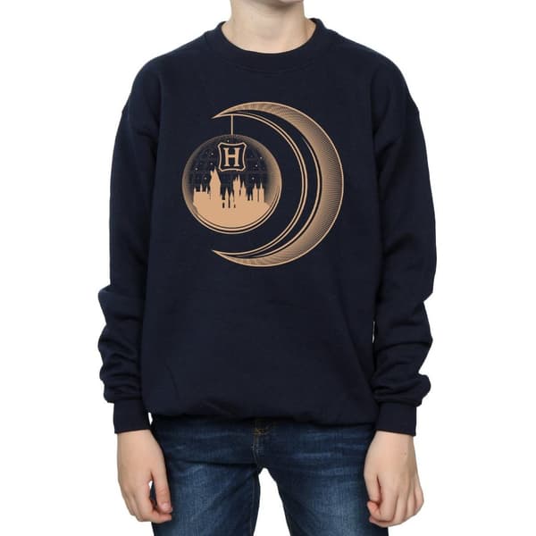 Harry Potter Boys Hogwarts Moon Sweatshirt