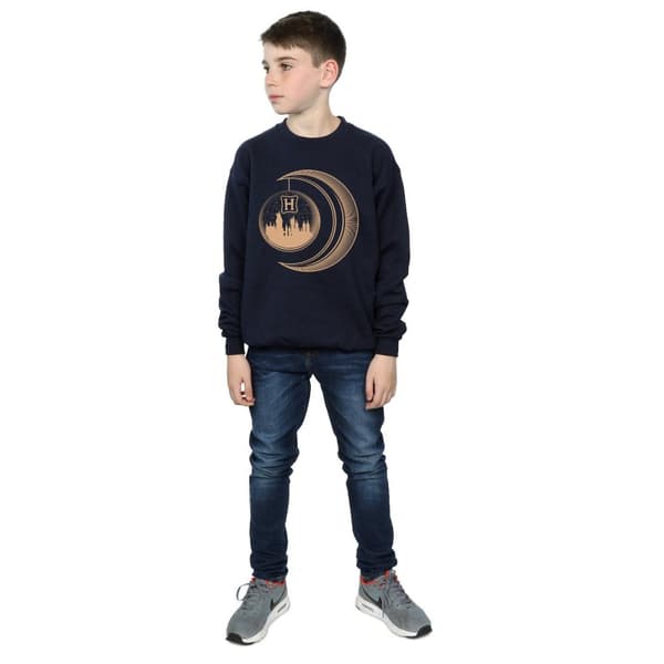 Harry Potter Boys Hogwarts Moon Sweatshirt