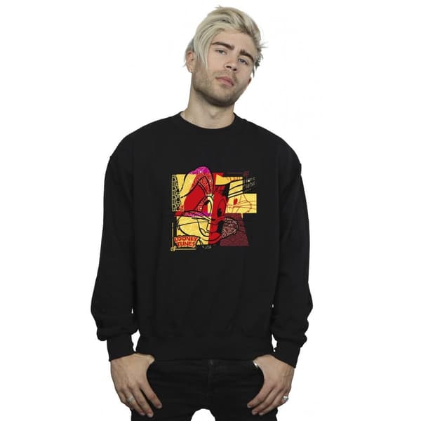 Looney Tunes Mens Bugs Bunny Rabbit New Year Sweatshirt