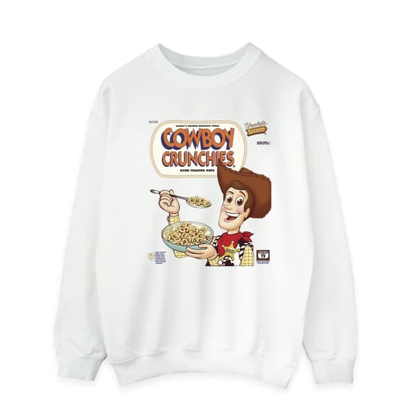 Disney Mens Toy Story Woody Cowboy Crunchies Sweatshirt