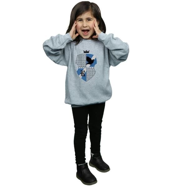 Harry Potter Girls Ravenclaw Shield Sweatshirt