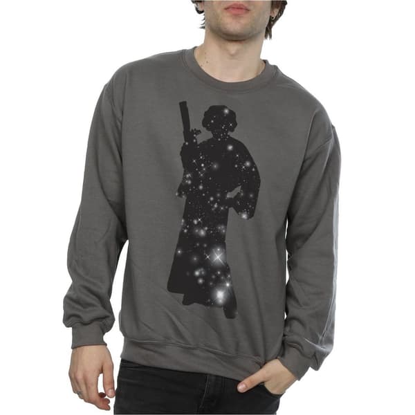 Star Wars Mens Princess Leia Stars Sweatshirt