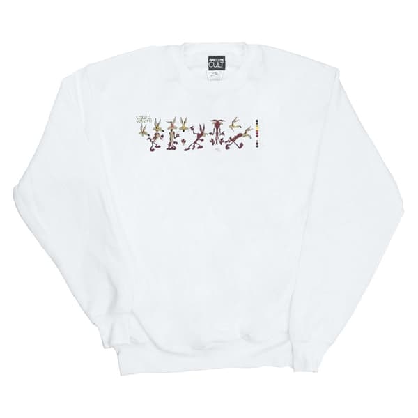 Looney Tunes Pojkar Wile E Coyote - Sweatshirt med färgkod