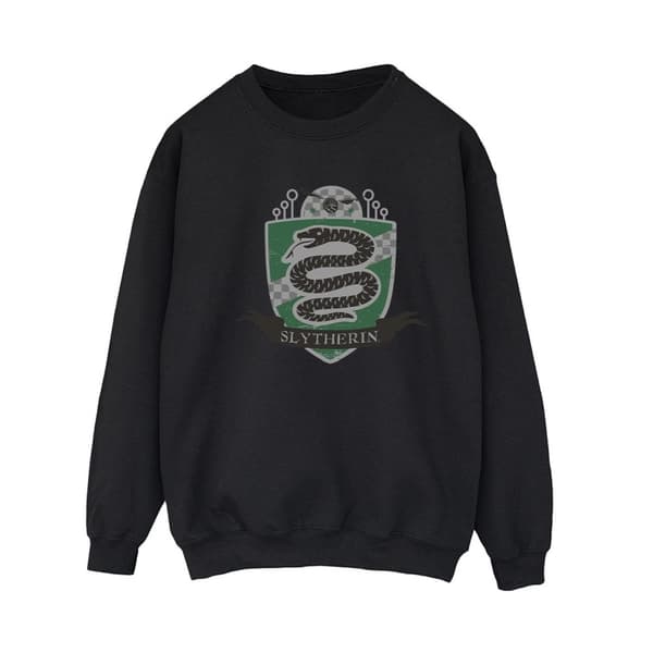 Harry Potter Womens/Ladies Slytherin Chest Badge Sweatshirt