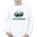 Miniatyrbild 3 av 4: Disney Pojkar Lilo & Stitch Stitchmas Glasögon Sweatshirt