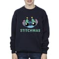 Miniatyrbild 4 av 5: Disney Pojkar Lilo & Stitch Stitchmas Glasögon Sweatshirt