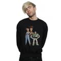 Miniatyrbild 2 av 3: Disney Mens Toy Story 4 Woody Buzz och Bo Peep Sweatshirt