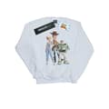 Miniatyrbild 1 av 3: Disney Mens Toy Story 4 Woody Buzz och Bo Peep Sweatshirt
