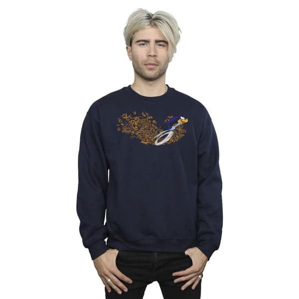 Looney Tunes Mens ACME Doodles Road Runner Sweatshirt