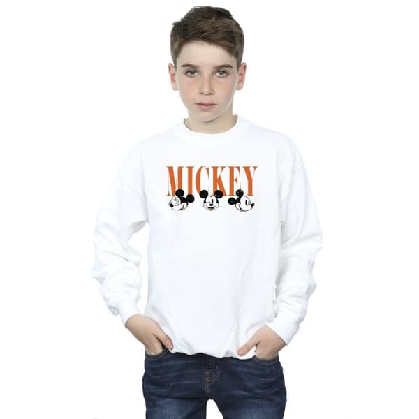 Disney Sweatshirt med Musse Pigg-ansikten för pojkar