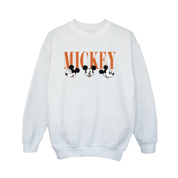 Disney Sweatshirt med Musse Pigg-ansikten för pojkar