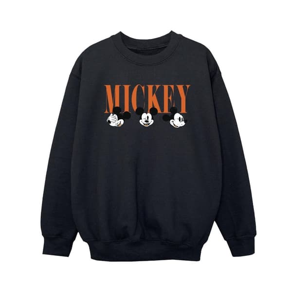 Disney Sweatshirt med Musse Pigg-ansikten för pojkar