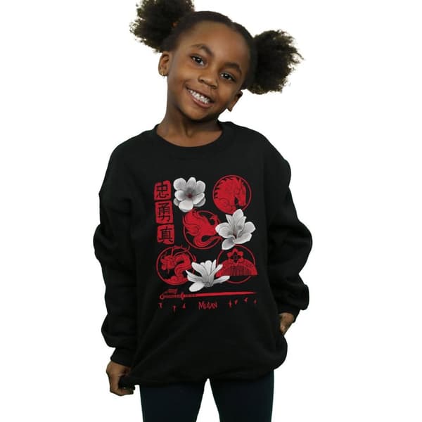 Disney Girls Mulan Movie Icons Sweatshirt