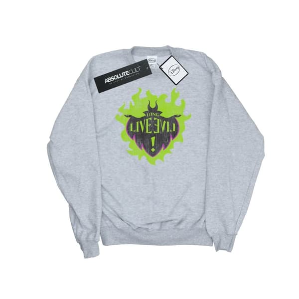 Disney Mens The Descendants Maleficent Long Live Sweatshirt