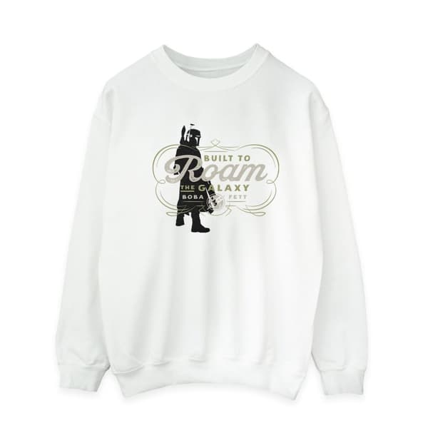 Star Wars Mens The Book Of Boba Fett Built To Roam Sweatshirt