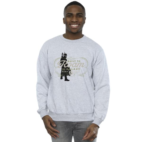 Star Wars Mens The Book Of Boba Fett Built To Roam Sweatshirt