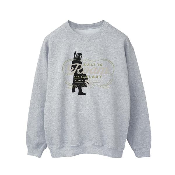 Star Wars Mens The Book Of Boba Fett Built To Roam Sweatshirt