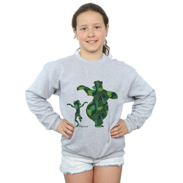 Disney Girls The Jungle Book Mowgli And Baloo Dance Sweatshirt