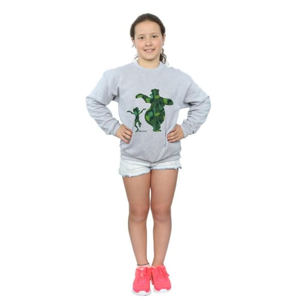Disney Girls The Jungle Book Mowgli And Baloo Dance Sweatshirt