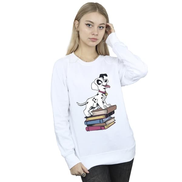 Disney Dam/Tjej 101 Dalmatians Books Sweatshirt