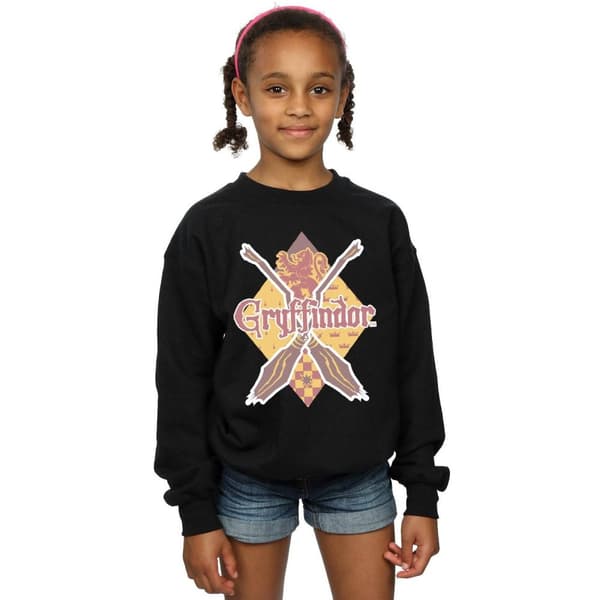 Harry Potter Girls Gryffindor Lozenge Sweatshirt