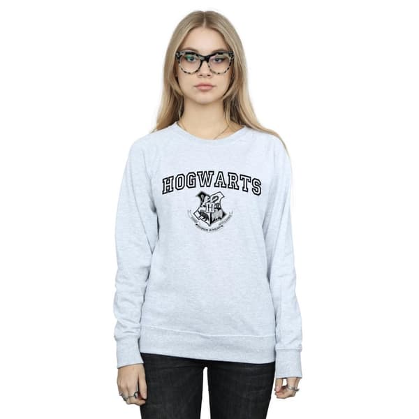 Harry Potter Sweatshirt med Hogwarts-emblem för kvinnor/damer