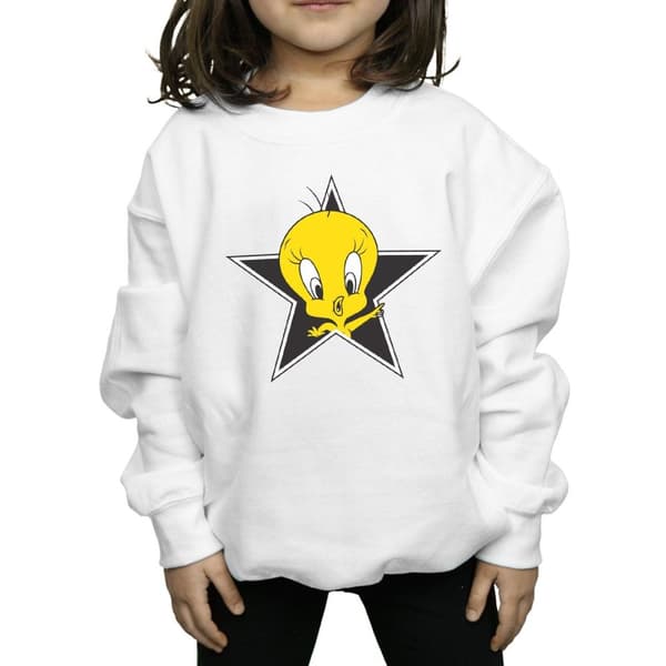 Looney Tunes Tweety Pie Star-tröja för flickor