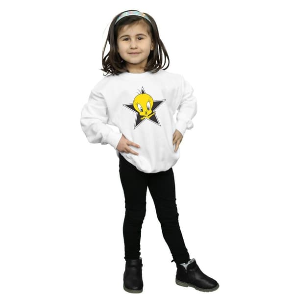 Looney Tunes Tweety Pie Star-tröja för flickor
