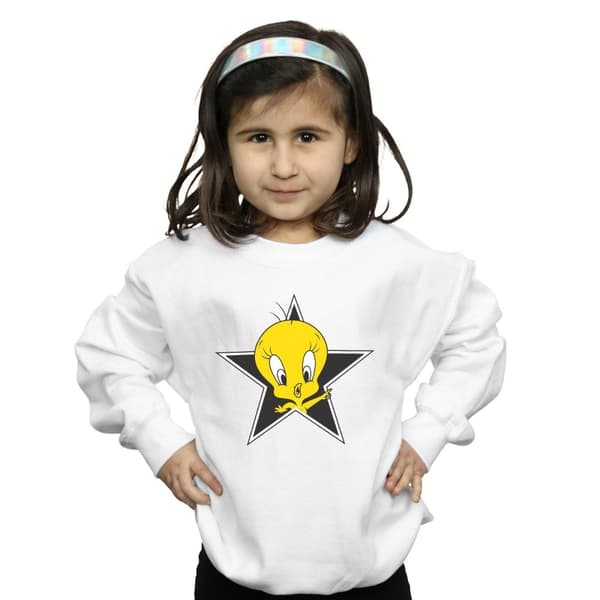 Looney Tunes Tweety Pie Star-tröja för flickor